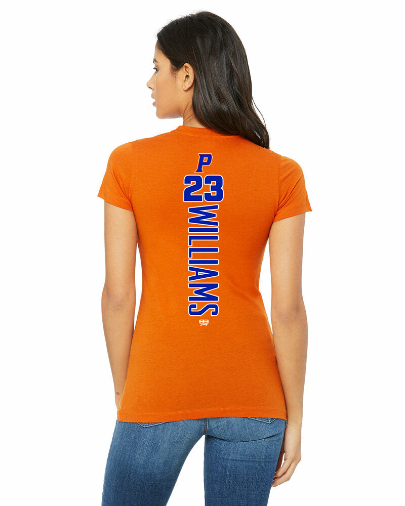 Bella + Canvas 6004 Women's The Favorite T-Shirt - Palatka TailGators Baseball