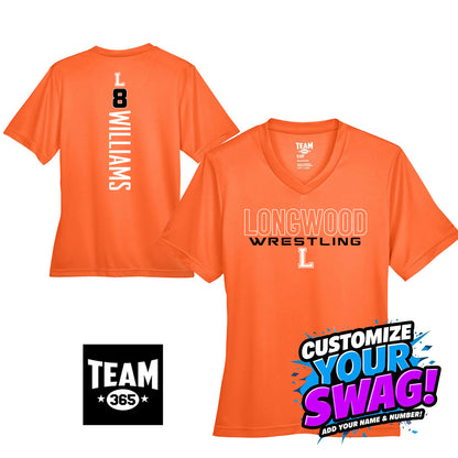 GAME TIME - Team 365 TT11W Women's Zone Performance T-Shirt - Longwood Wrestling