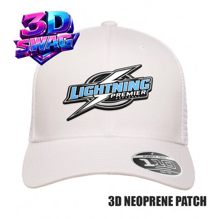PV LIGHTNING PREMIER - 3D PATCH TEAM HATS - Flexfit 110M Mesh Hat
