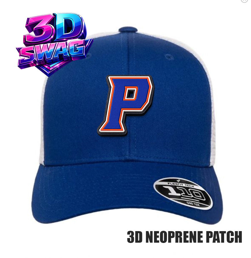 TAILGATORS - 3D PATCH TEAM HATS - Flexfit 110M Mesh Hat