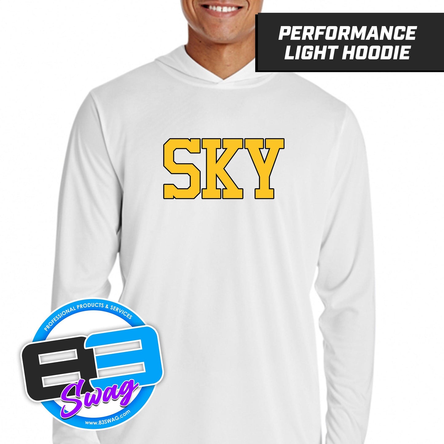 SKY Volleyball - Lightweight Performance Hoodie - 83Swag