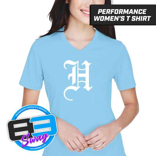 Hard Nose Baseball 2024 - LOGO 3 - Cool & Dry Performance Women's Shirt