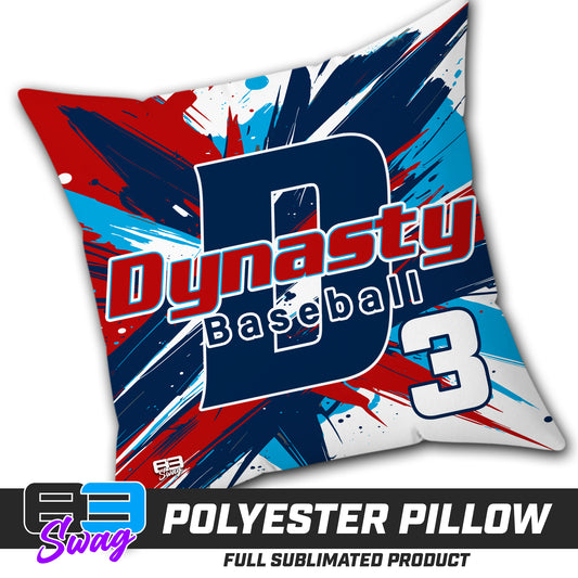 Double Sided Polyester Square Pillow - North Florida Dynasty