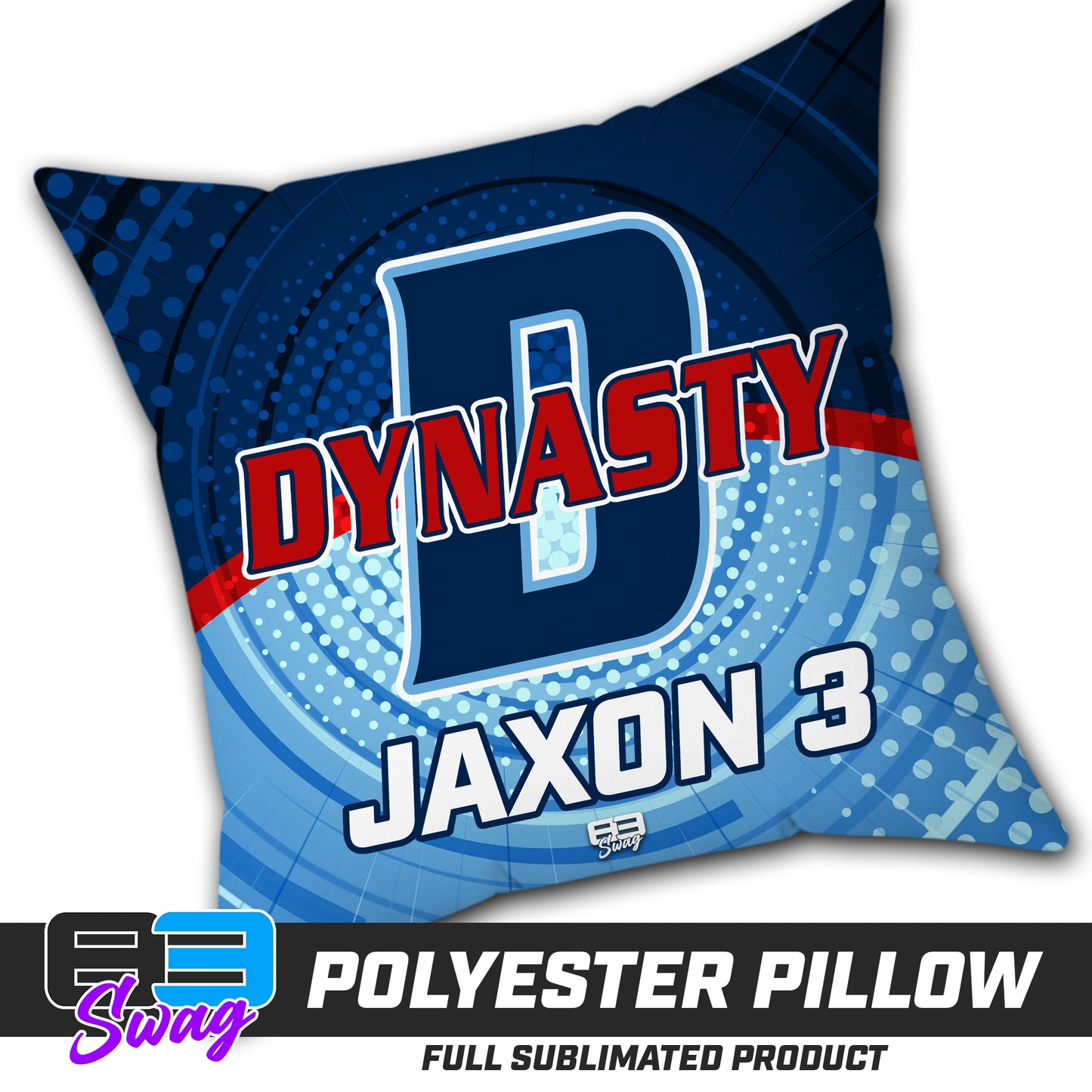 CUSTOM - Double Sided Polyester Square Pillow - North Florida Dynasty