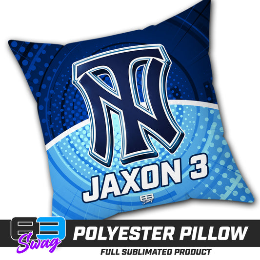 CUSTOM - Double Sided Polyester Square Pillow - Top Notch Baseball