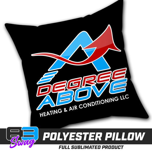 CUSTOM - Double Sided Polyester Square Pillow - A Degree Above
