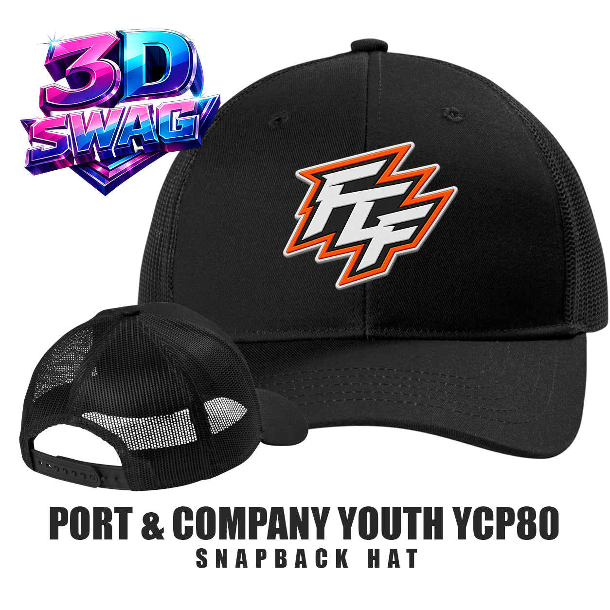 FCF Flight Baseball - Port & Company Youth YCP80