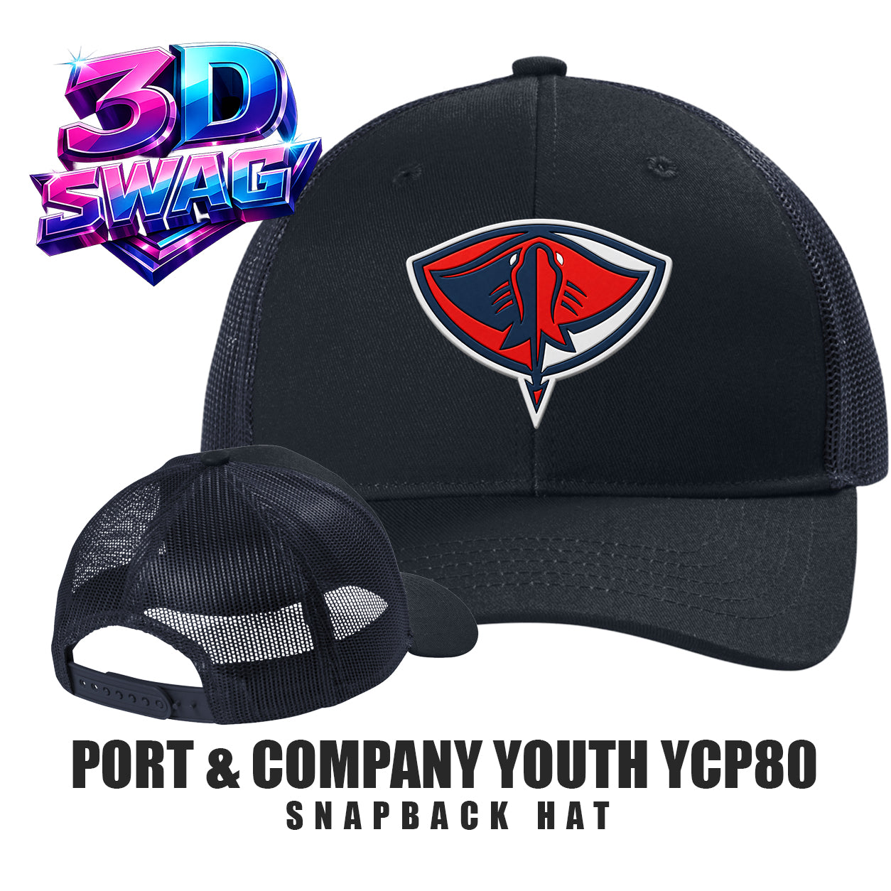 Pasco Stingers Baseball - Port & Company Youth YCP80