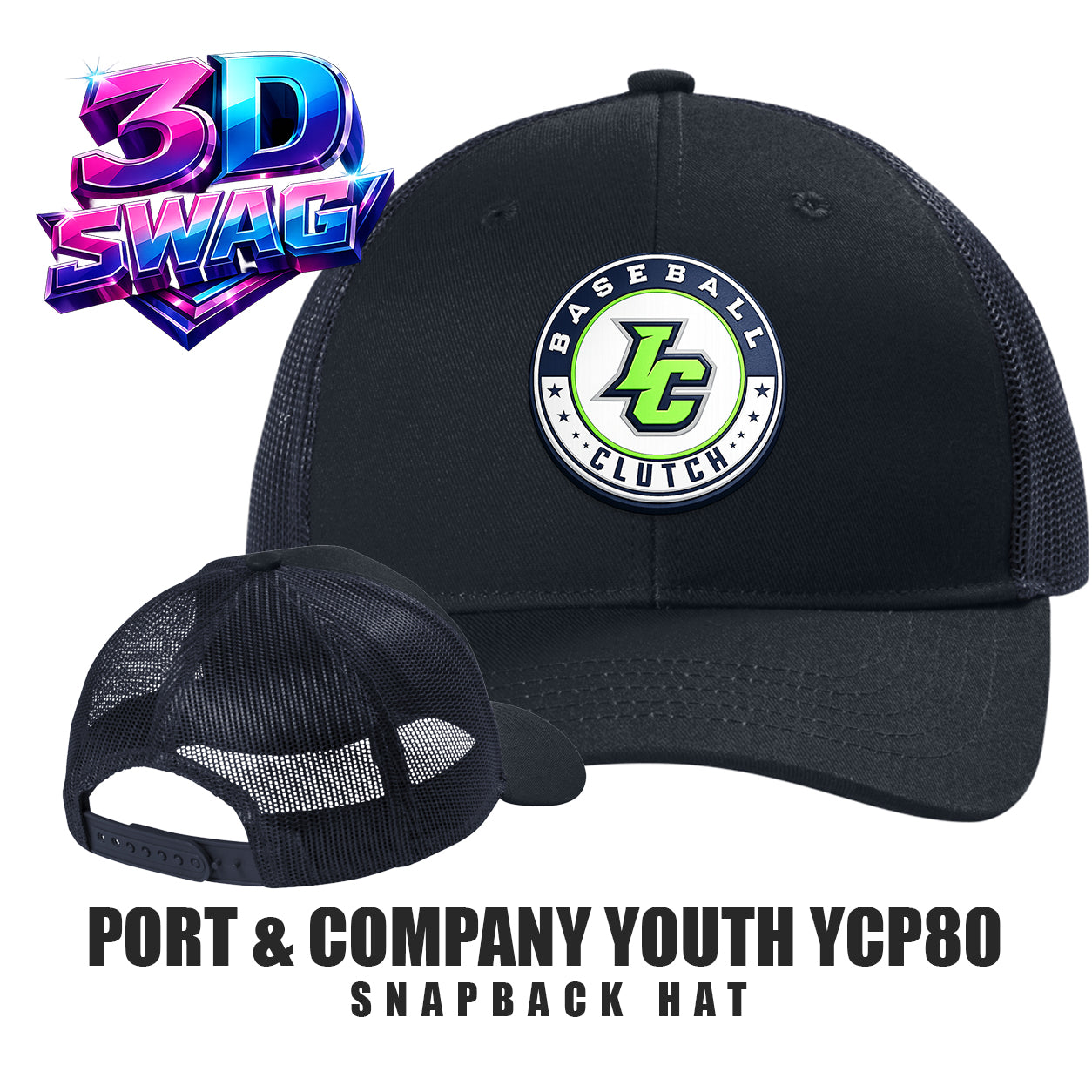 Indy Clutch Baseball - Port & Company Youth YCP80