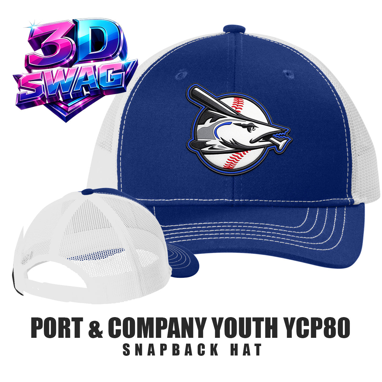 Jax Beach Baseball - Port & Company Youth YCP80