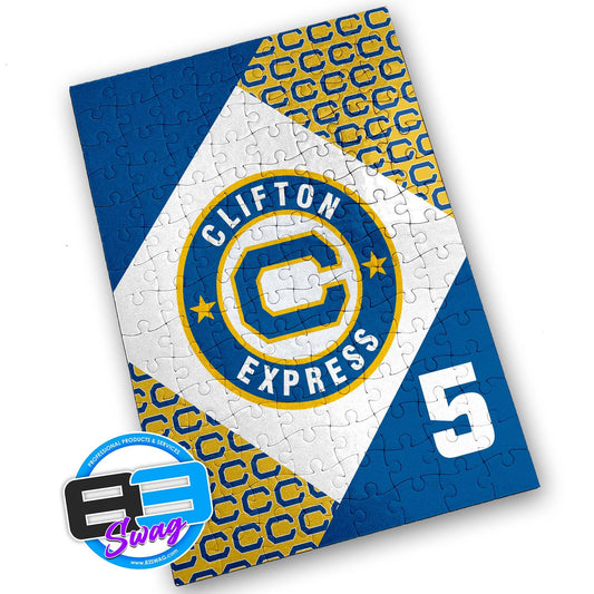 120 Piece Puzzle - Clifton Express Baseball
