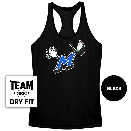 Performance Women’s Racerback T - Connecticut Moose Baseball V2