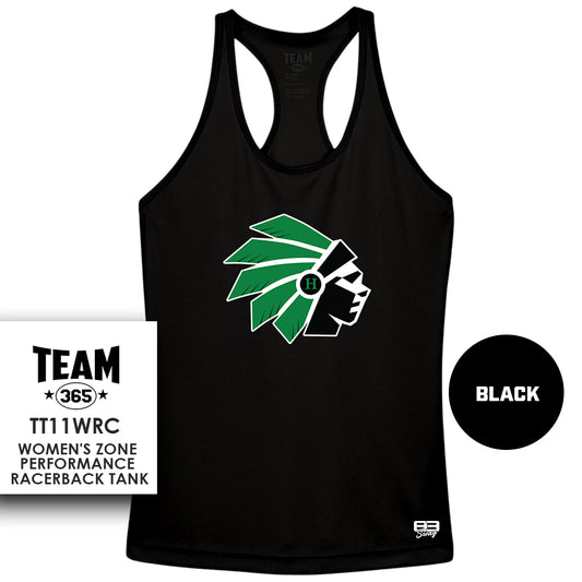 Hopatcong Warriors 2024 Edition - Performance Women’s Racerback T - MULTIPLE COLORS AVAILABLE