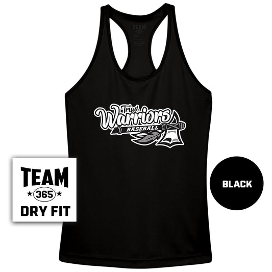 Performance Women’s Racerback T - Triad Warriors Baseball