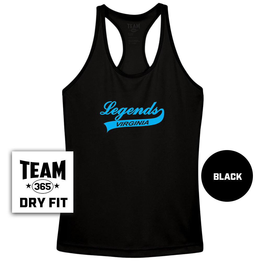 Performance Women’s Racerback T - Virginia Legends Softball