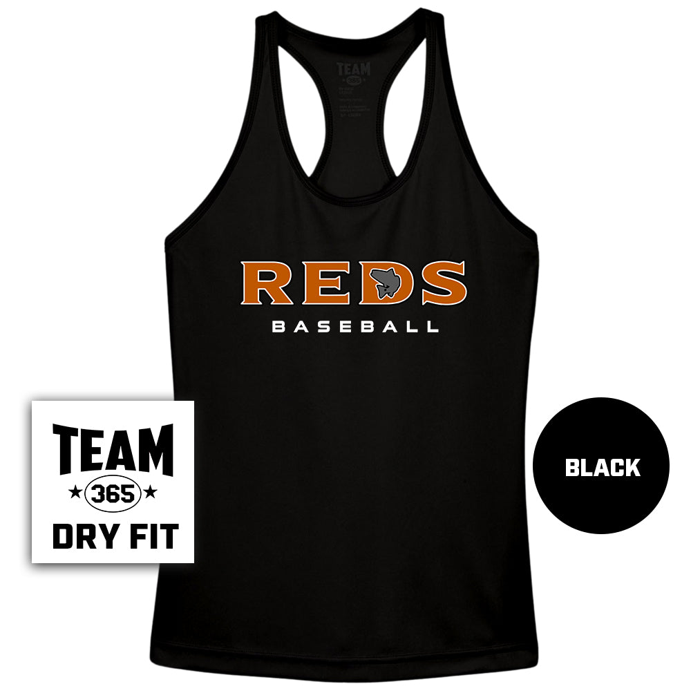 Performance Women’s Racerback T - ANCIENT CITY REDS V2