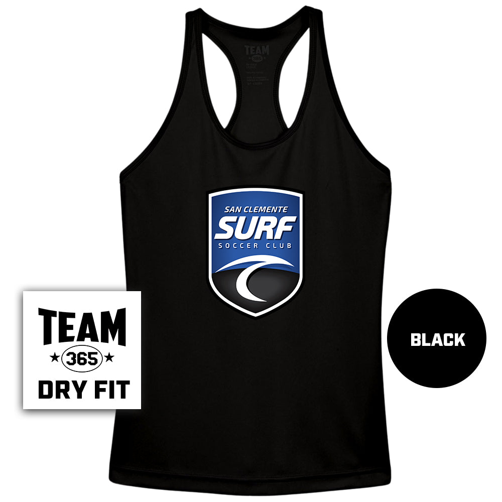 Performance Women’s Racerback T - San Clemente Surf Soccer Club