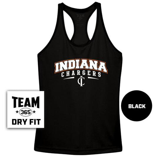 Performance Women’s Racerback T - Indiana Chargers Baseball