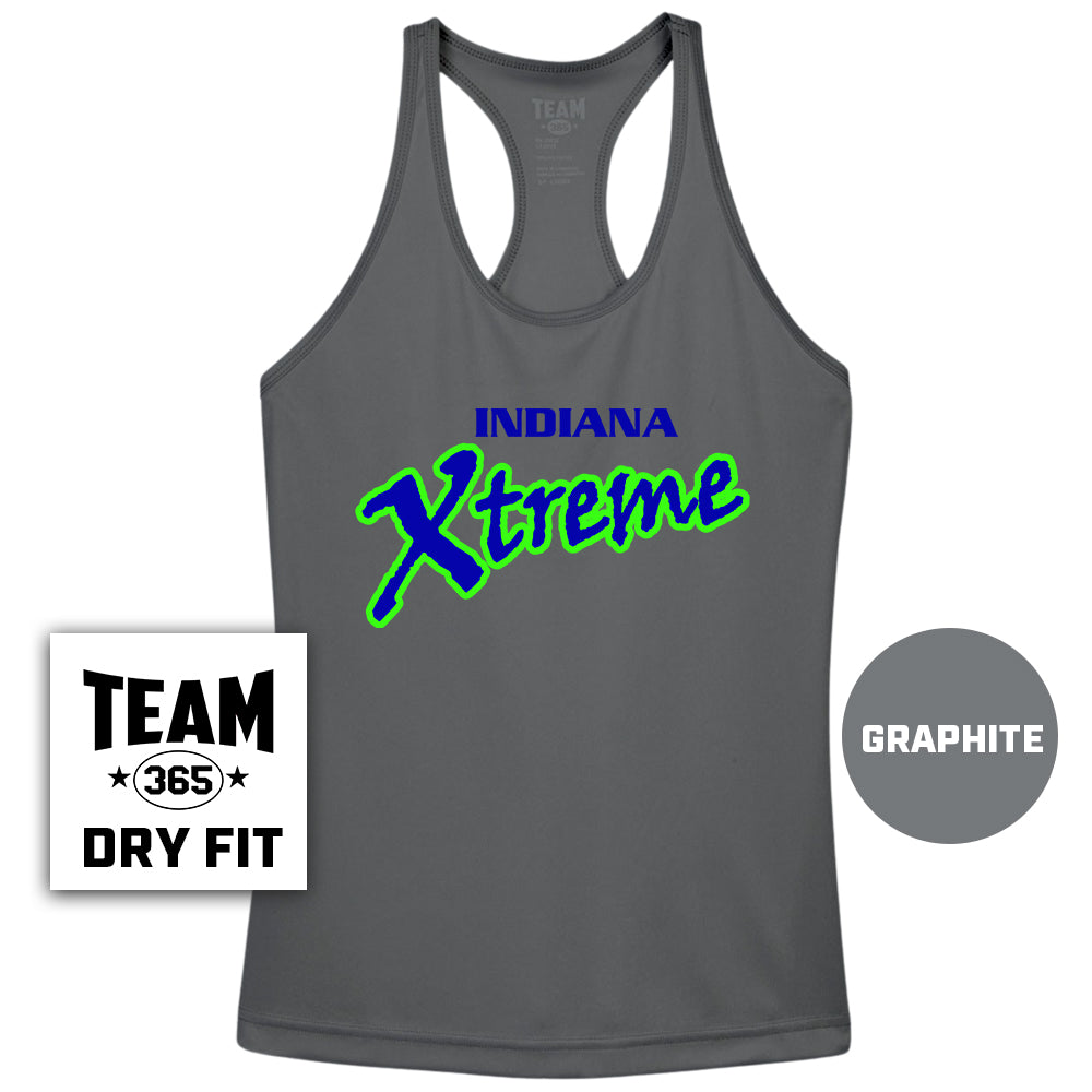 Performance Women’s Racerback T - Indiana Xtreme Softball V1