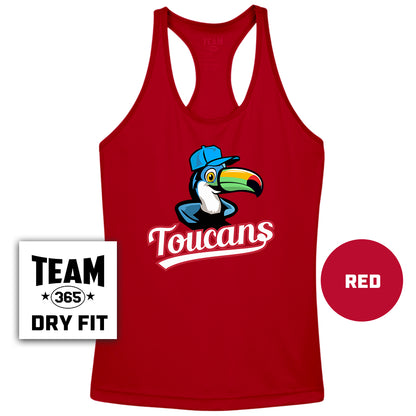 Performance Women’s Racerback T - Toucans Baseball LV