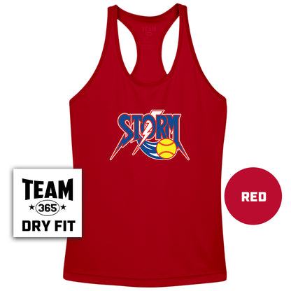 Performance Women’s Racerback T - Sun City Storm Softball