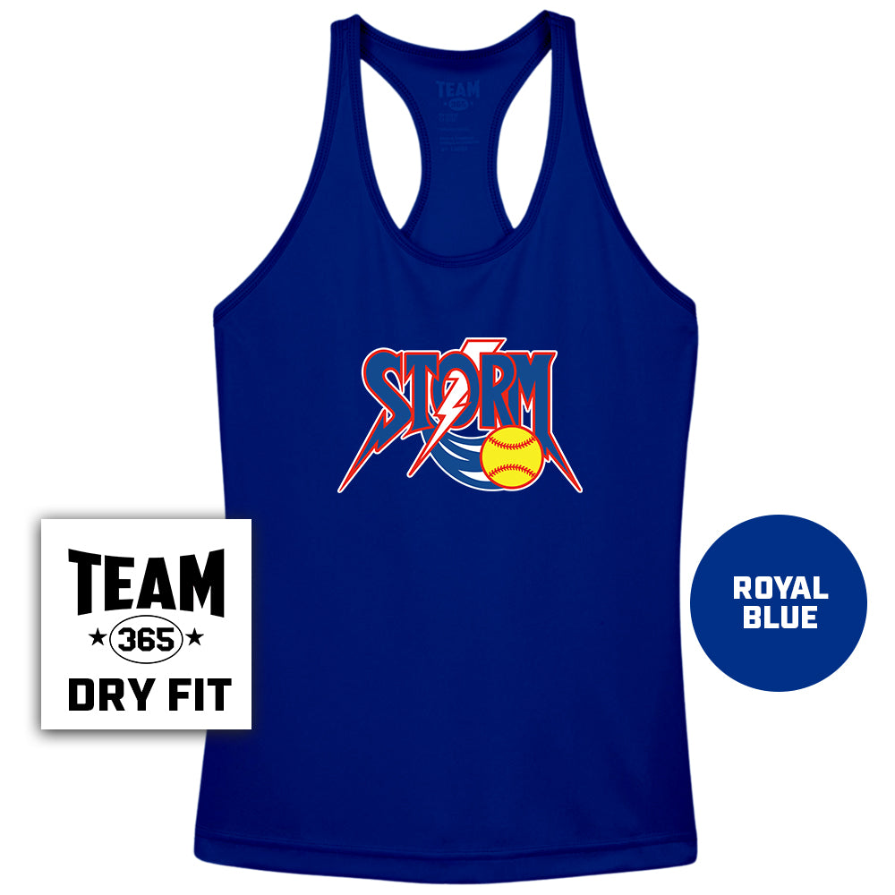 Performance Women’s Racerback T - Sun City Storm Softball