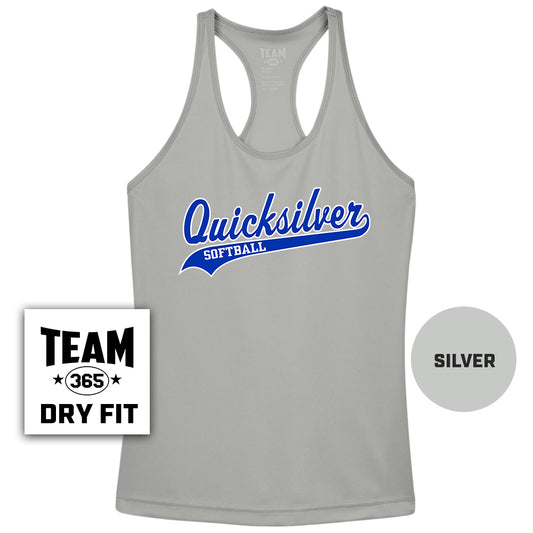 Performance Women’s Racerback T - Quicksilver Softball