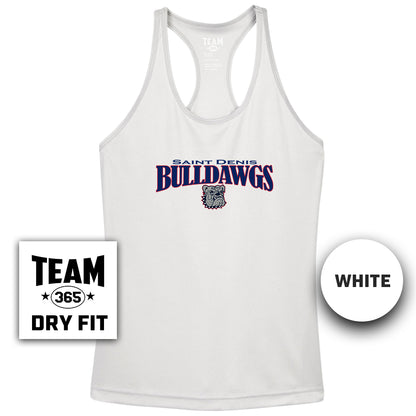 Bella + Canvas B6008 Women's Jersey Racerback Tank - St. Denis Bulldawgs V1