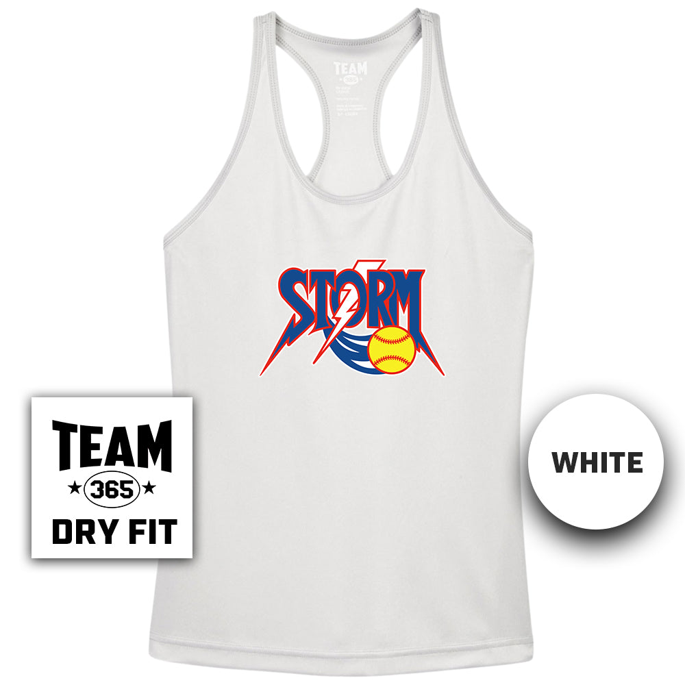 Performance Women’s Racerback T - Sun City Storm Softball