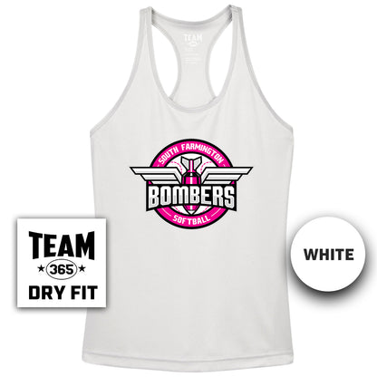 Performance Women’s Racerback T - South Farmington Bombers Softball