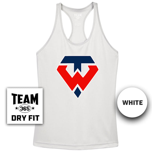 Performance Women’s Racerback T - Tampa Warriors Baseball V1