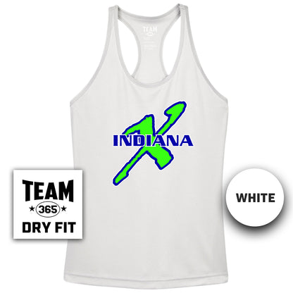 Performance Women’s Racerback T - Indiana Xtreme Softball V2