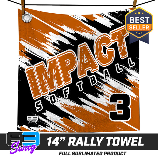 14"x14" Rally Towel - Impact Softball