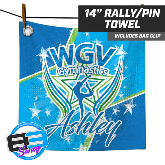 WGV Gymnastics - 14"x14" Rally Towel