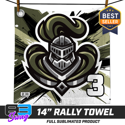14"x14" Rally Towel  - Crusaders Baseball