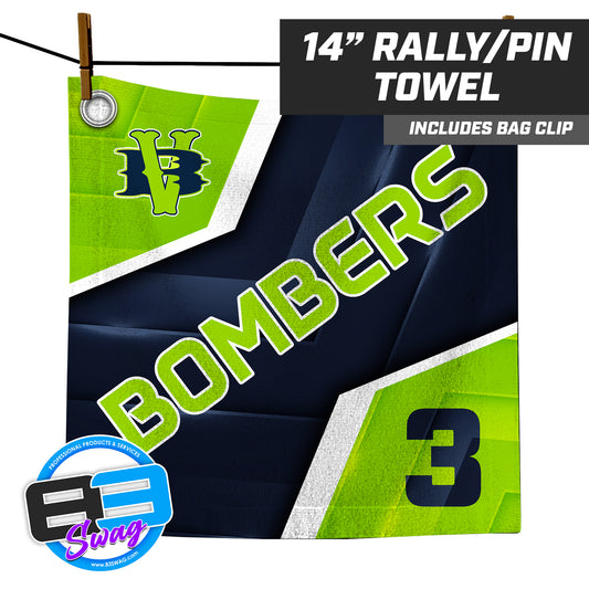 Bombers - 14"x14" Rally Towel