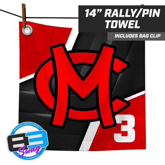 Mudcats Baseball - 14"x14" Rally Towel