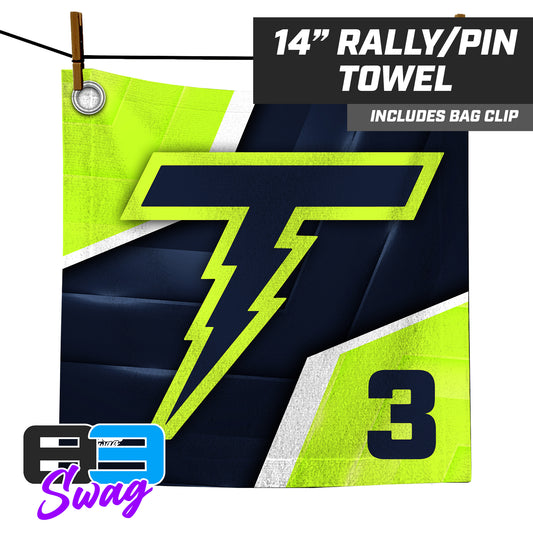 PVAA Thunder 2024 Edition - 14"x14" Rally Towel