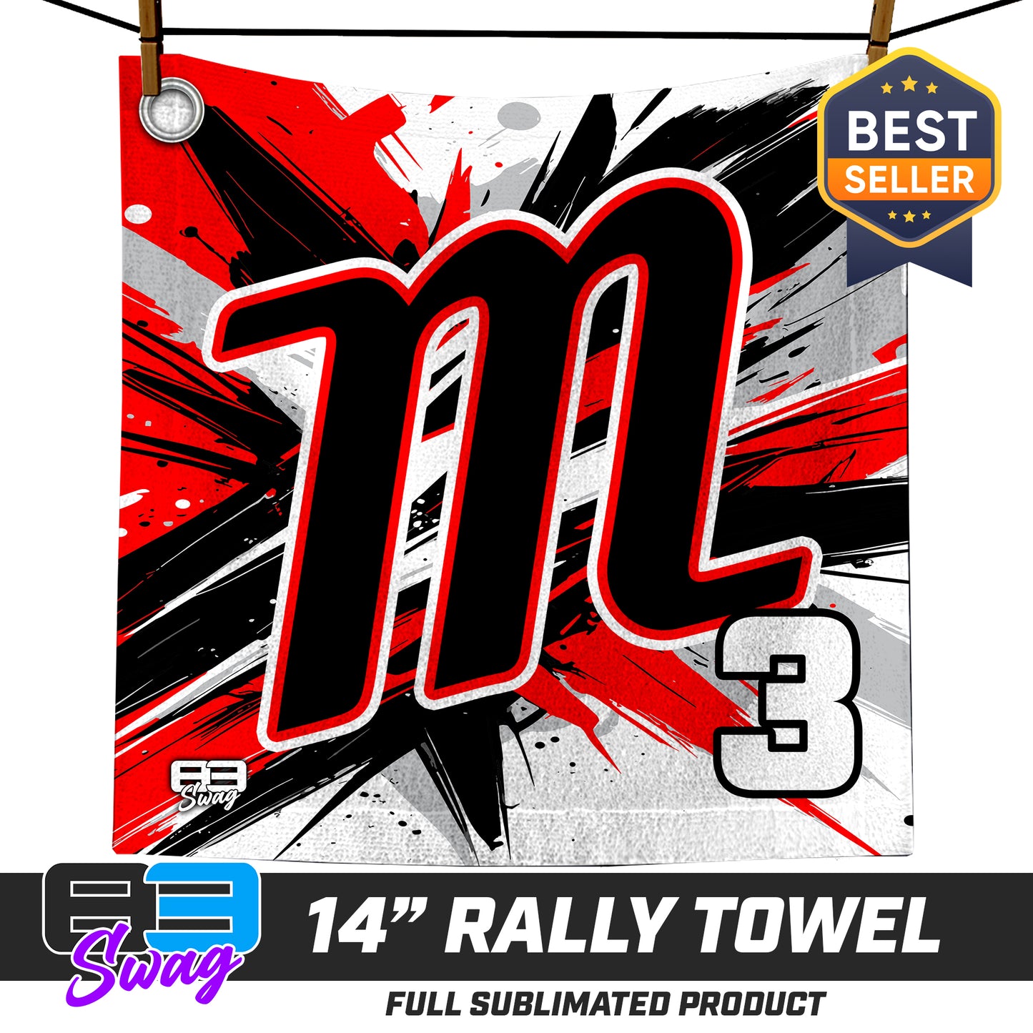 14"x14" Rally Towel  - SYA Mets v.2026