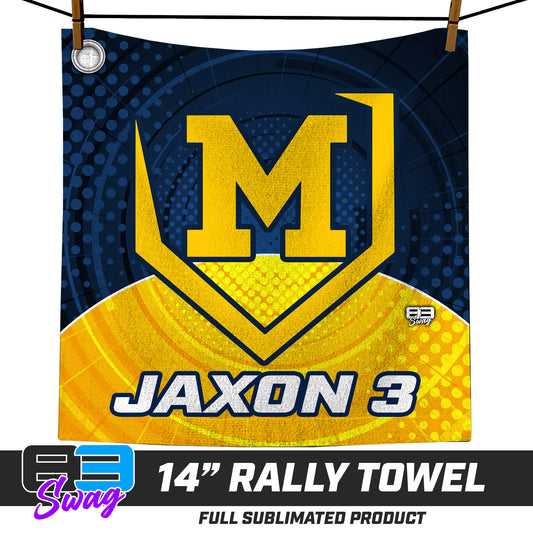 CUSTOM - 14"x14" Rally Towel - Midland Bandits Baseball