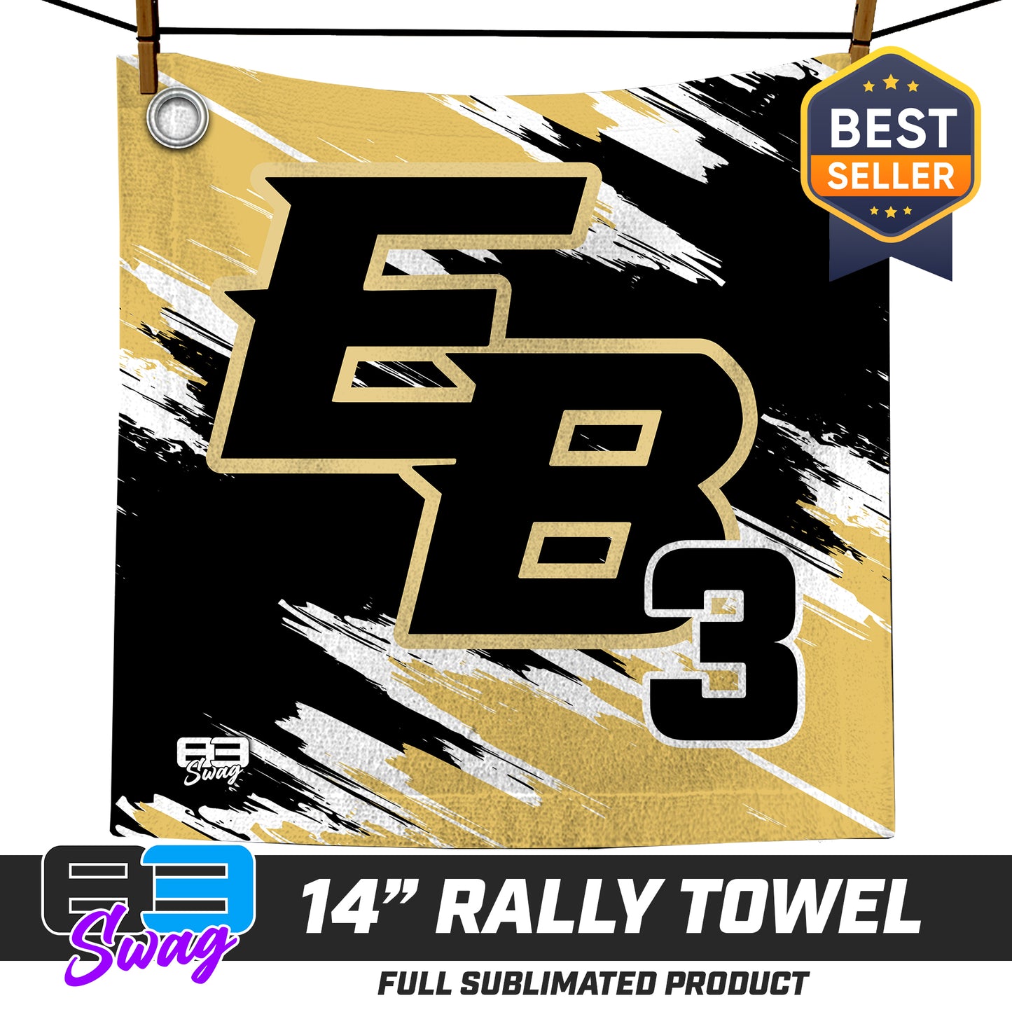 14"x14" Rally Towel  - Elite Baseball