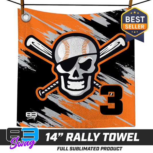 14"x14" Rally Towel  - Hoover Hooligans Baseball