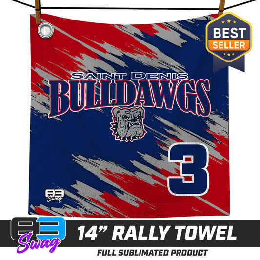 14"x14" Rally Towel  - St. Denis Bulldawgs