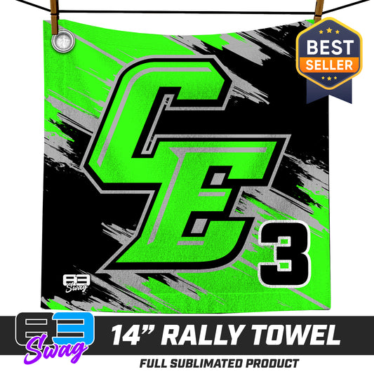 14"x14" Rally Towel  - Cherokee Elite Baseball