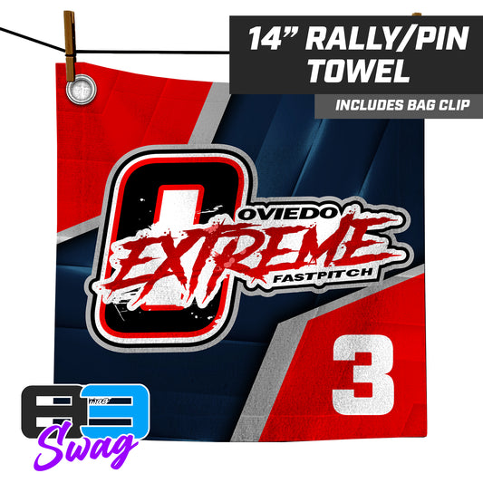 Oviedo Extreme Softball - 14"x14" Rally Towel