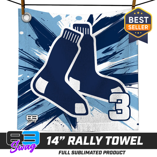 14"x14" Rally Towel - Blue Sox 2026 VERSION