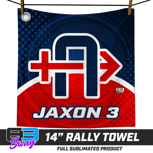 CUSTOM - 14"x14" Rally Towel - Arrows Baseball