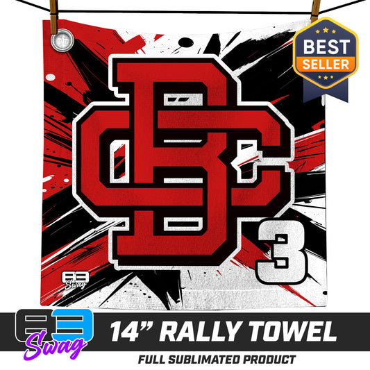 14"x14" Rally Towel  - CBC Baseball