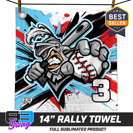 14"x14" Rally Towel  - Knights Baseball 2026 VERSION