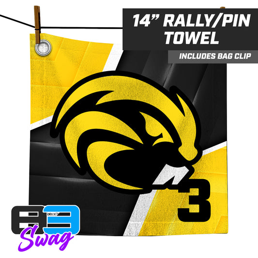 Riverside Football - 14"x14" Rally Towel